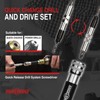 ANGELSWORD Countersink Drill Bit Set with Flip Drive for Wood,