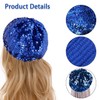 Pack of 2 Sequin Hat, Hat with Shiny Sequins, Women's