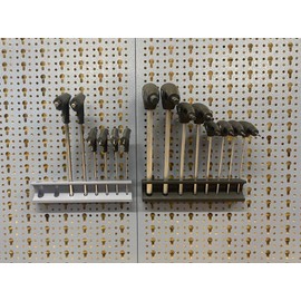 Hexagon Socket T-Handle Holder for Küpper Accessories Perforated Wall System Holder Tool Wall (1x T-Handle Holder)
