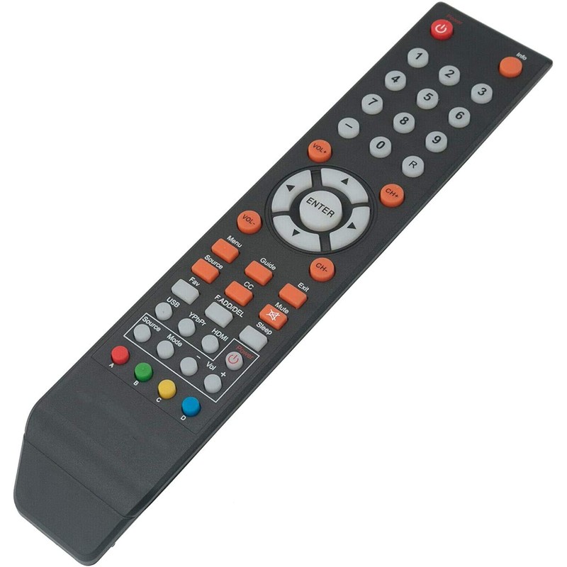 ezControl Replaced Sceptre 8142026670003C Remote Compatible with Sceptre TVs E165BV