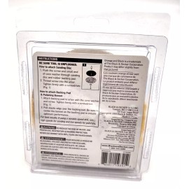 BLACK+DECKER Black & Decker 5 inch Polishing Sanding Kit w/ Bonus Car Auto Detail Wax Sponge