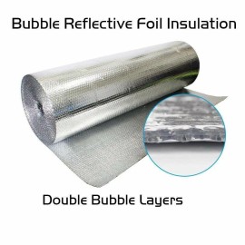 REFLECTIX Double Bubble Foil Insulation Reflective Roll 12" x 5 FT Heavy Duty R8