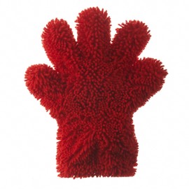 CarPlan Demon 2 in 1, Red, Microfibre Noodle Wash Mitt