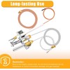 Criditpid 4021-732 Natural Gas Pilot Assembly for Heatilator, Quadrafire, Heat-n-Glo
