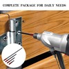 4PCS Magnetic Screwdriver Extension Impact Bit Holders Universal 1/4 Hex
