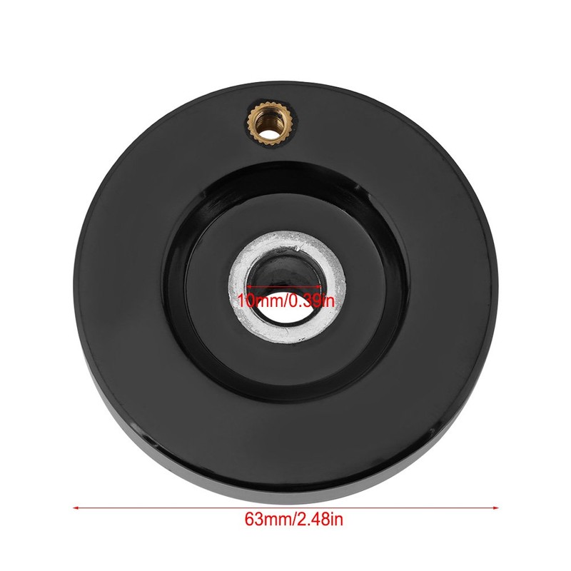 Fafeicy Hand Wheel with Rotating Handle, Milling Machine with Black
