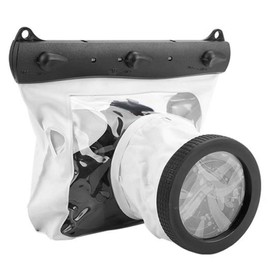 Portable Universal Underwater Waterproof Dving Case Bag 20M for DSLR Cameras(white)