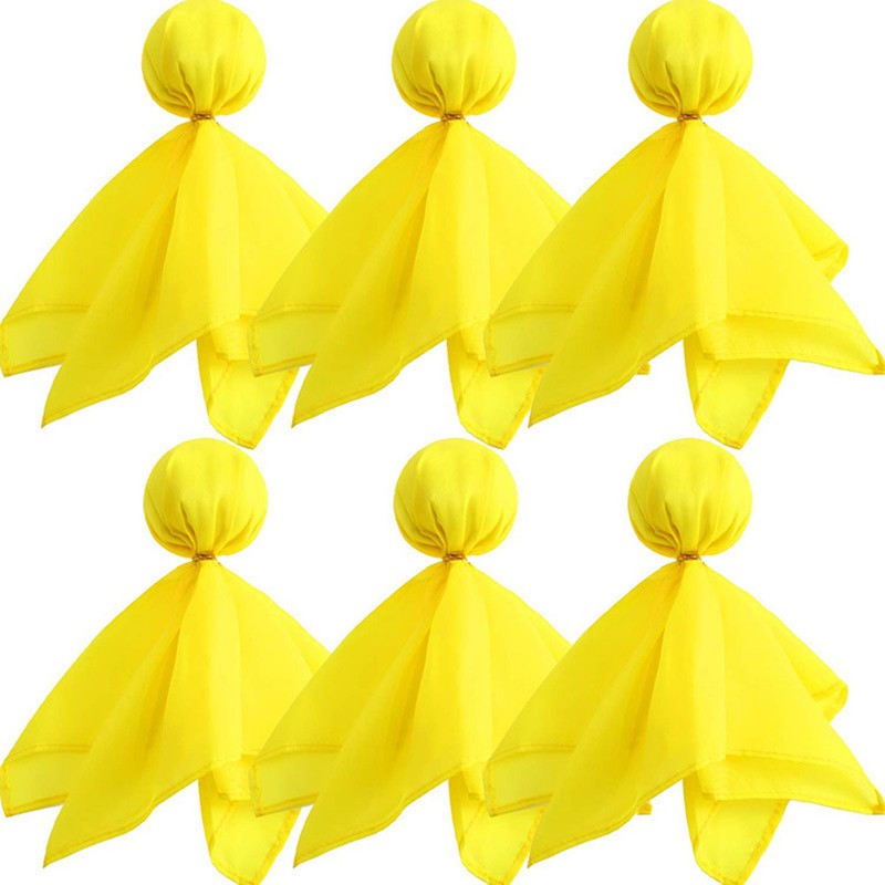 6PCS Football Penalty Flags Bright Color Referee Flags for Football