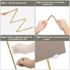 DANMO Easel Stand for Wedding Sign Poster 63'' Instant Display