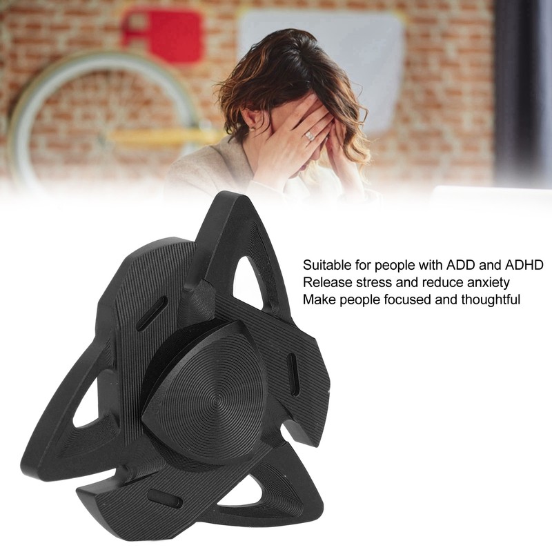 Fingertip Gyroscope Reduce Anxiety Aluminium Alloy Decompression Rotating Toy for