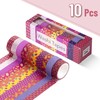 Mr. Pen- Washi Tape Set, 10 Rolls, 15mm Wide, 5