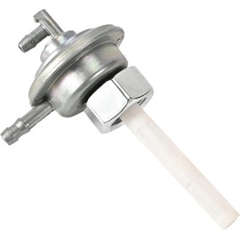 Trkimal Petrol Pump Valve Fuel Tap + Gas Fuel Filter Hose Line Spring Clips for GY6 50cc 150cc 139QMB 157QMJ Scooter ATV TaoTao Twister Trailmaster Manco Tomberlin