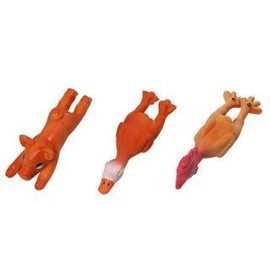 Karlie Flamingo 503885 Piglet Toy or Chicken Duck Latex +/13 x 4 x 4 cm