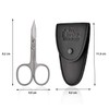 Otto Herder Extra Sharp Combined Skin and Nail Scissors Rustproof