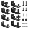 TIMESETL Sliding Door Floor Guide 8-in-1 Adjustable Floor Roller Guide,