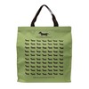 Yusaisha 3L13-01 Eco Bag, Dog Pattern, Green, Approx. Length 14.2