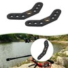 eMagTech 4-Piece Black Leather Bow Yoke with Metal Grommet Bow