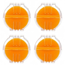 SHUNCHG 4pcs Beeswax Thread Conditioner Wax with Plastic Box for Sewing, Quilting, Embroidery - Strengthen and Reinforce Thread (Yellow)