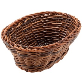 Nagao 01018120 Basket, Washable Basket, Economy, Oval Shape, 7.9 inches (20 cm)