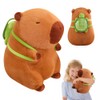 LYPPUL Capybara Plush Toy, 23 cm Cute Capybara Cuddly Toy,