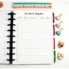 Checkbook Register Inserts for 9-Disc Classic Happy Planner, Classic Happy