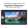 ESSGOO 6.2" Double DIN Bluetooth Head Unit Car Stereo Touch