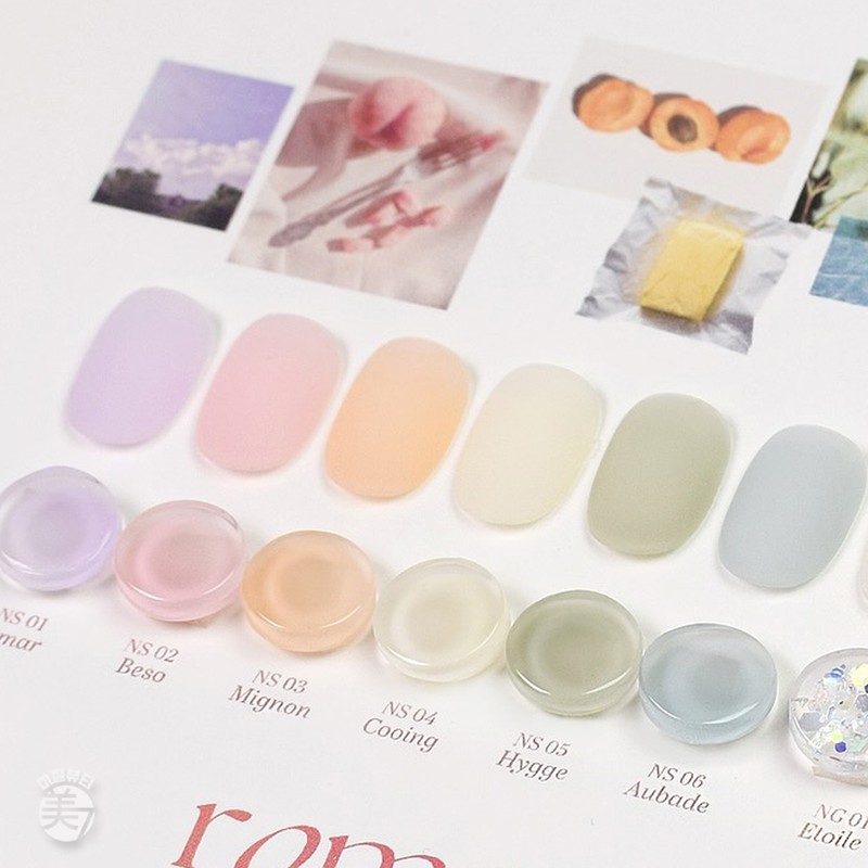 Vibla Romantique Syrup Gel Nail Single Item / 비블라 로만티크