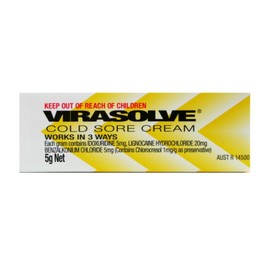 Virasolve Cold Sore Cream 5g