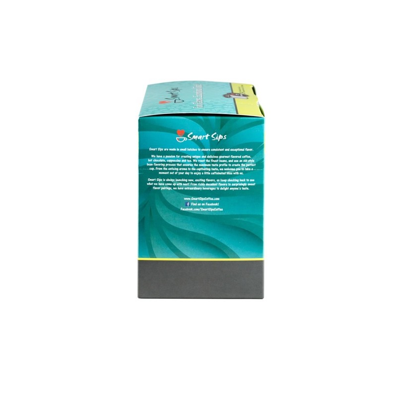 Smart Sips, Chocolate Chai Tea Latte, Single Serve Cups Compatible