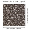 OZXCHIXU 7PCS/lot Coffee Series Floral Cotton Fabric Quilting Patchwork Fabric