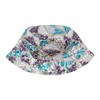 RARITYUS Women Bucket Hat Reversible Double-Side-Wear Geometric Glitter Sequins Sun