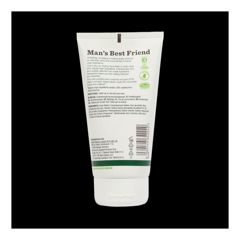 Bulldog Original Face Wash 150ml