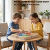 SAIHE 5-in-1 Magnetic Wooden Board Game Set, Premium Beech Wood