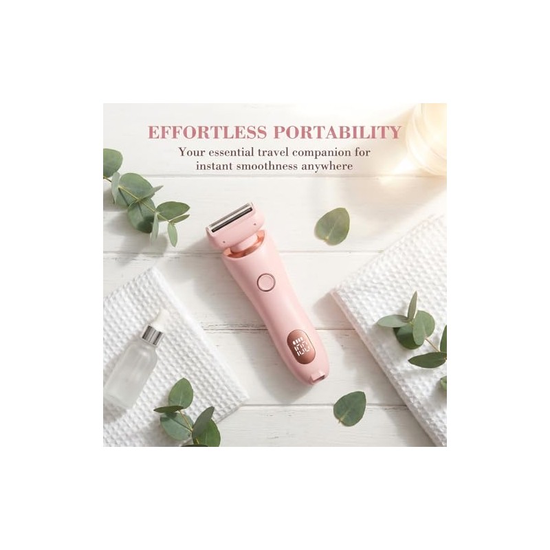 Shave Pro.Electric Shaver for Women, Rechargeable, Waterproof Trimmer for Face,