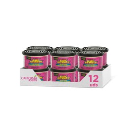 California Scents CCSCCx12 Lufterfrischer für Auto, Taxi, Büro, Zuhause, Duftrichtung Kirsche (Coronado Cherry), 12 Stücke