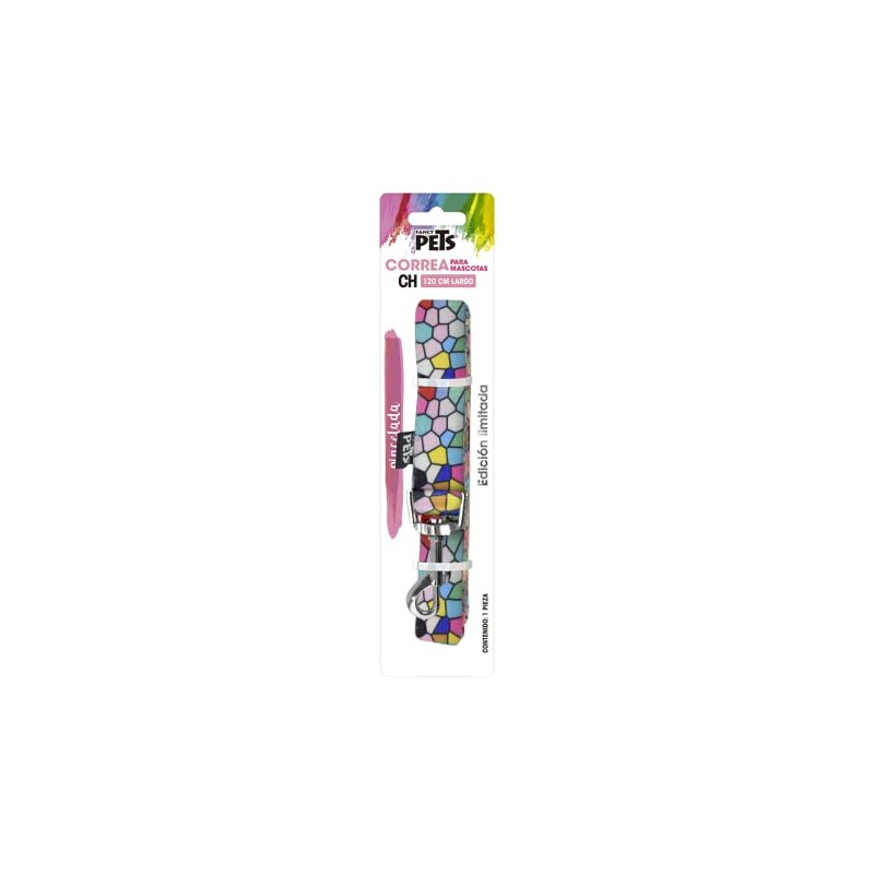 Fancy Pets Correa Galería Geo Glass Tamaño Chico para Perro