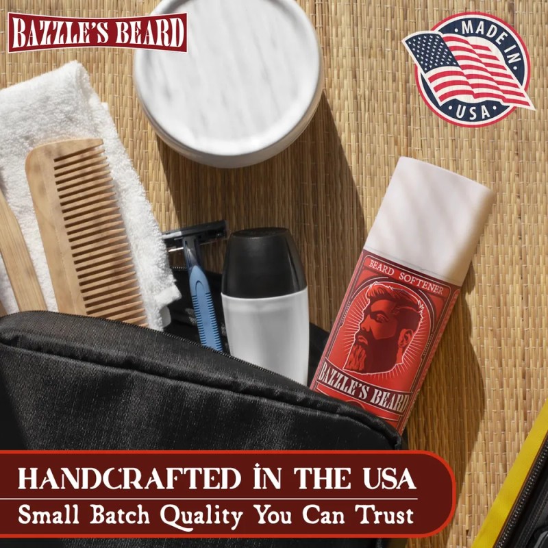 Acondicionador Y Bálsamo Suavizante Para Barba Bazzle's Bear