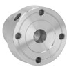 2 Inch Lathe Faceplate with Screw Alloy Steel Woodworking Chuck
