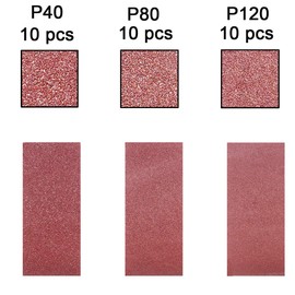 Tonmp 15 PCS 2.5 inch x 16 inch Sanding Belts - 5 Each of 40 80 120 Grit Aluminum Oxide Sanding Belts For Belt sander (2.5x16 inch)