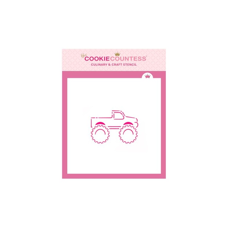 Monster Truck PYO Stencil