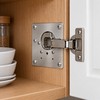 Stainless Steel Cabinet Hinge Repair Plates – 20 Sets with