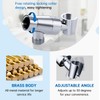 G-Promise Metal Shower Head Holder for Hand Held, Adjustable Bracket,