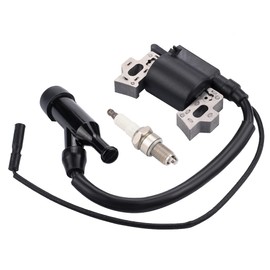 GX160 Ignition Coil for Predator 212 Honda GX200 GX120 GX140 5.5HP Engine Replace 30500-ZE1-033 30500-ZE1-063 30500-ZE1-073 with Spark Plug Kit