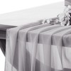 MDS Pack of 20 | Grey | 14ft Chiffon Table