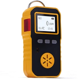 BOSEAN Hydrogen Sulfide Detector H2S Detector High Precision Industrial Hydrogen Sulfide Sensor 1ppm Unit 0-100ppm Digital Display Oxygen Concentration Meter Hydrogen Sulfide Concentration Temperature