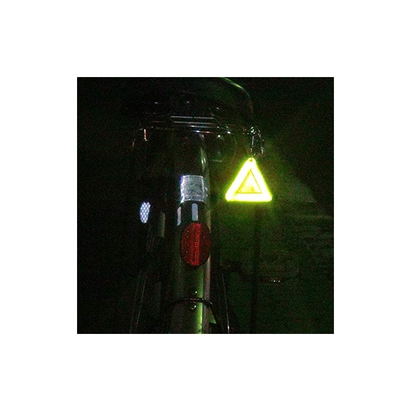Yoshio Wobble Reflector Triangle, Yellow