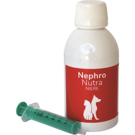 NephroNutra Supplementary Feed for Dogs and Cats: Supports Kidney Function, with Phosphate Binders, Chitosan & B Vitamins, Liquid Form for Easy Dosage, 200 ml