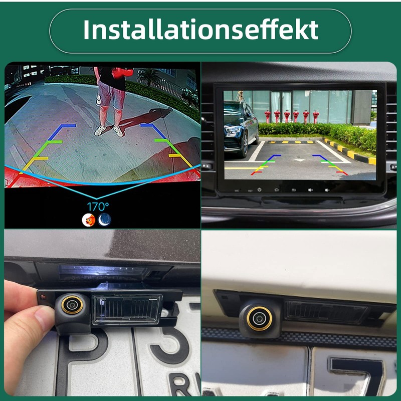 GREENAUTO Reversing Camera for Opel Astra H/Opel Zafira B/Corsa D/Vectra