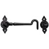 National Hardware N100-054 6" Spear Gate Hook Black Finish with
