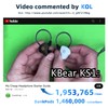 KBEAR KS1 Earphones in Ear Monitor Super Bass Wired Earbuds,